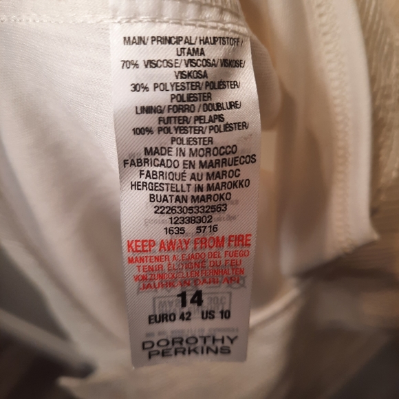 LUXE White Sleeveless Midi Dress with Lace - Picture 11 of 12